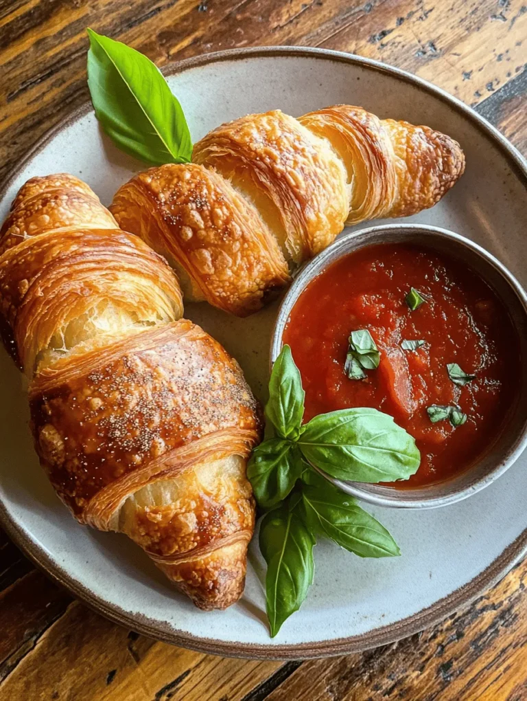 If you’re looking for a snack that’s both simple to prepare and undeniably delicious, look no further than Mozzarella Pepperoni Croissant Rolls. This delightful recipe combines the flaky, buttery goodness of croissant dough with the melty richness of mozzarella cheese and the savory bite of pepperoni. It’s a dish that strikes the perfect balance between indulgent and approachable, making it an ideal choice for any occasion, whether it's a lively gathering, a casual party, or a cozy night in with family.