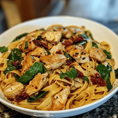 To truly appreciate the beauty of Tuscan Chicken Pasta, it's essential to understand the role of each ingredient. Here’s a closer look at what makes this dish so special: