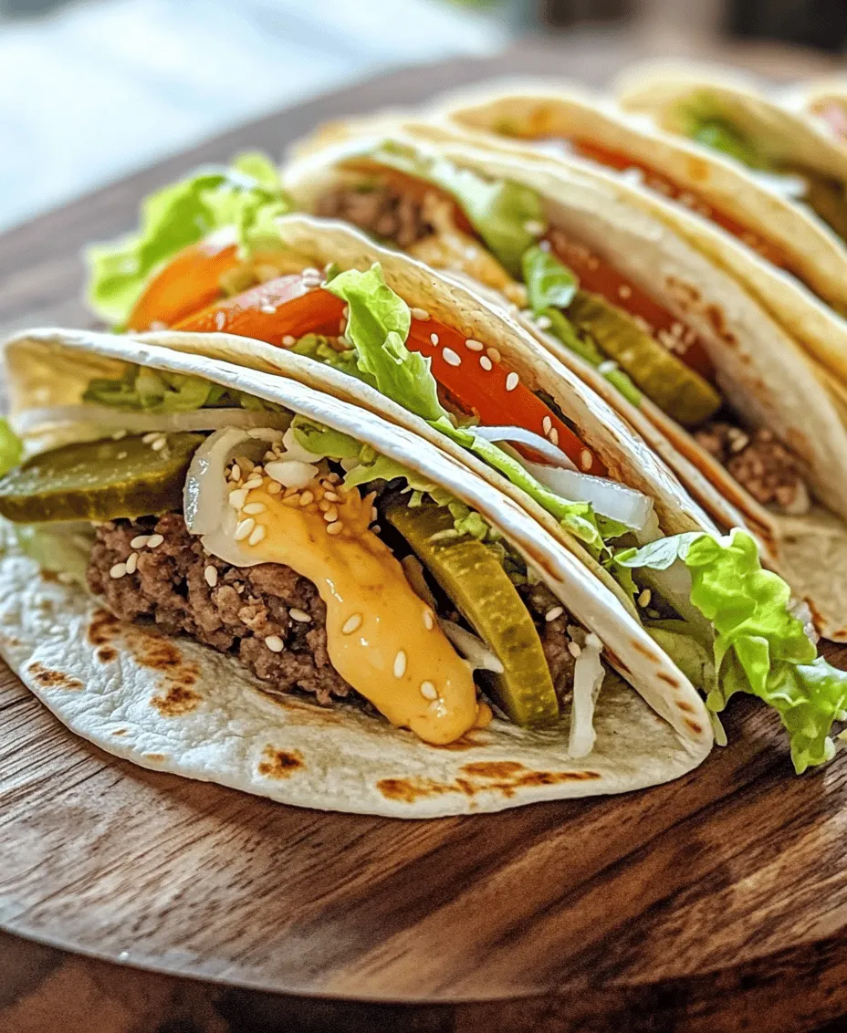 The allure of fast food is undeniable, with its tantalizing flavors and comforting familiarity. Among the most iconic fast-food creations is the Big Mac, a burger that has captured the hearts—and appetites—of millions. But what if you could take that beloved experience and transform it into a convenient, portable meal? Enter the Homemade Big Mac Wrap, a delightful twist that allows you to enjoy all the flavors of the classic burger in a satisfying wrap form.