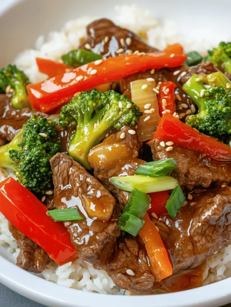 Welcome to the world of flavors with our Savory Beef Delight with Oyster Sauce—a dish that marries tender beef sirloin with the rich umami of oyster sauce, creating an irresistible meal that tantalizes the taste buds. This dish not only showcases the beauty of Asian-inspired cooking but also serves as a perfect solution for those busy weeknights when time is of the essence but flavor cannot be compromised. Imagine succulent strips of beef, crisp vegetables, and a glossy, savory sauce coming together in a harmonious blend that delights both the palate and the senses.