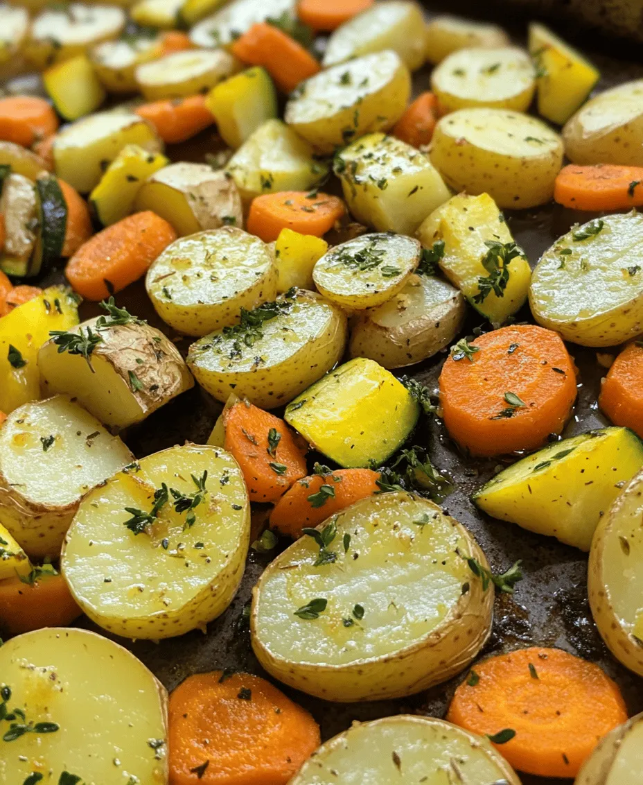 Garlic Herb Roasted Potatoes, Carrots, and Zucchini is a delightful side dish that brings together the earthy flavors of root vegetables with the lightness of summer squash. This dish is not only visually appealing with its vibrant colors, but it also packs a punch in terms of flavor and nutrition. With the perfect balance of garlic, herbs, and seasonal vegetables, this recipe stands out as a healthy choice for any meal, whether you are serving a casual family dinner or an elegant holiday feast.