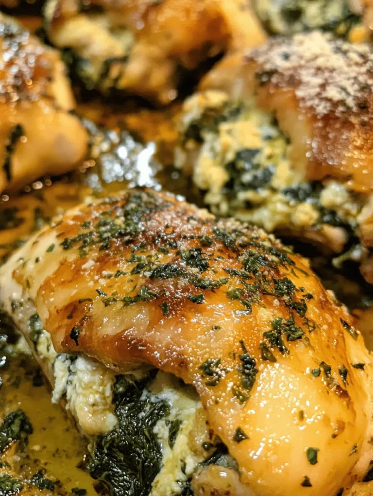 Stuffed chicken dishes have long been a staple in kitchens around the world, celebrated for their incredible versatility and the ease with which they can elevate a simple meal into something truly special. Among the myriad of stuffed chicken recipes, the Savory Spinach and Cheese Stuffed Chicken Breast stands out, offering a mouthwatering combination of flavors and textures that appeal to both the palate and the eye. This dish is not only delicious but also packed with nutritional benefits, making it an ideal choice for health-conscious eaters looking to indulge without compromising their dietary goals.
