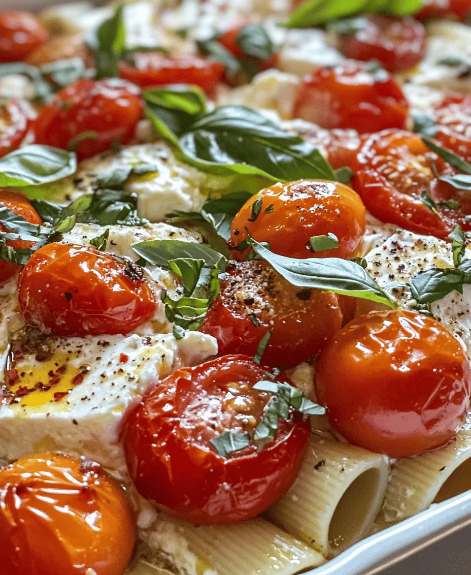 To create the perfect Baked Feta Pasta Delight, it’s crucial to understand the role each ingredient plays in the dish. Here are the components that make this recipe shine: