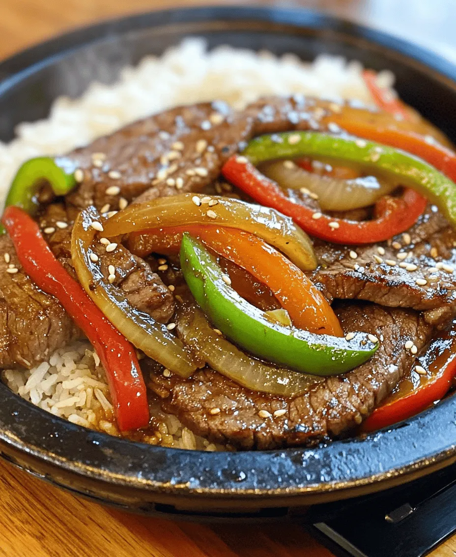 Sizzling Pepper Steak with Onions is a vibrant and flavorful dish that combines tender beef with the crunch of bell peppers and the sweetness of onions. This recipe is not only mouthwatering but also remarkably easy to prepare, making it an ideal choice for busy weeknight dinners. When time is of the essence, it’s essential to have a repertoire of quick and delicious meals ready to go, and this dish fits the bill perfectly.