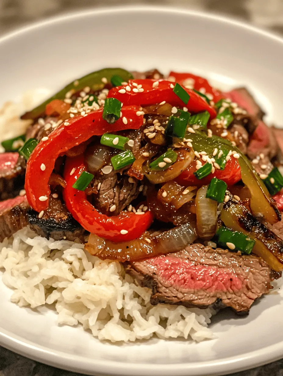 Sizzling Pepper Steak with Onions is a vibrant and flavorful dish that combines tender beef with the crunch of bell peppers and the sweetness of onions. This recipe is not only mouthwatering but also remarkably easy to prepare, making it an ideal choice for busy weeknight dinners. When time is of the essence, it’s essential to have a repertoire of quick and delicious meals ready to go, and this dish fits the bill perfectly.