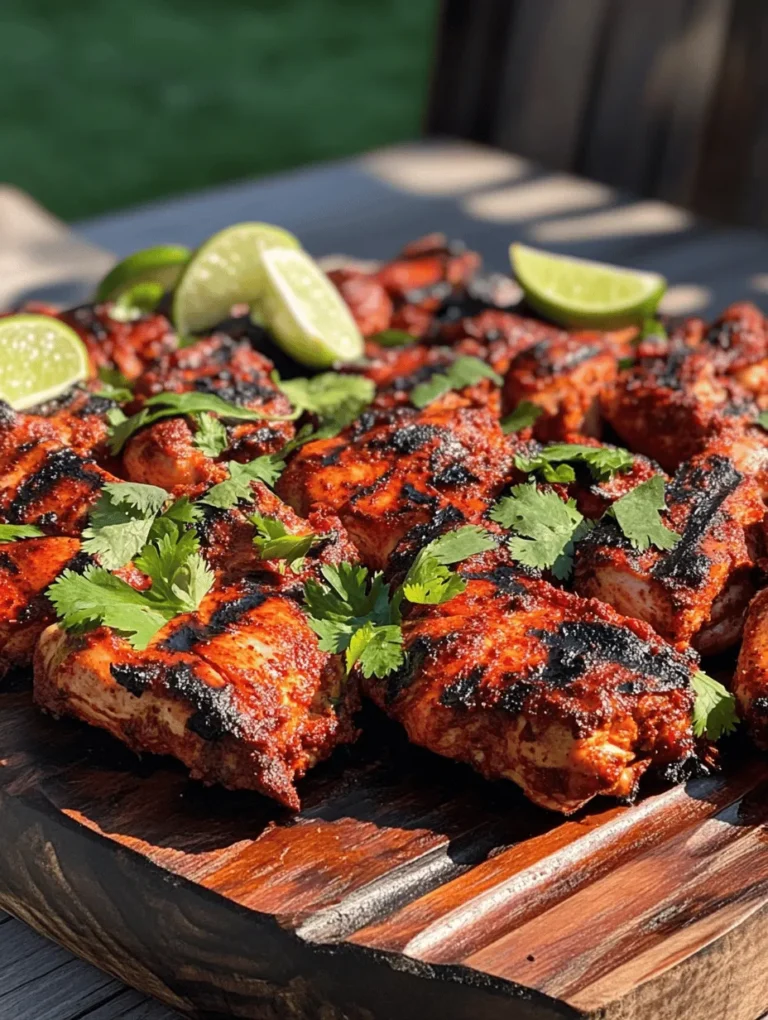 Tandoori Chicken is not just a dish; it is a culinary masterpiece that embodies the vibrant flavors and cooking traditions of India. Originating from the Indian subcontinent, this dish has become a beloved staple in Indian cuisine, renowned for its rich, smoky flavor and vibrant color. Traditionally cooked in a tandoor—a clay oven that reaches high temperatures—Tandoori Chicken is marinated in a blend of spices and yogurt, resulting in tender and juicy meat that is bursting with flavor.