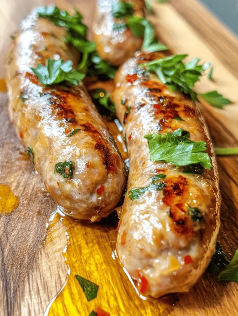 In recent years, there has been a notable trend towards homemade sausages, with many home cooks exploring the art of crafting their own savory links. The appeal of homemade sausages lies not only in the ability to customize flavors but also in the control over ingredients, allowing for healthier options without compromising on taste. Among the myriad of choices, Chicken Sausage Delight stands out as a delicious and nutritious alternative to traditional pork or beef sausages.