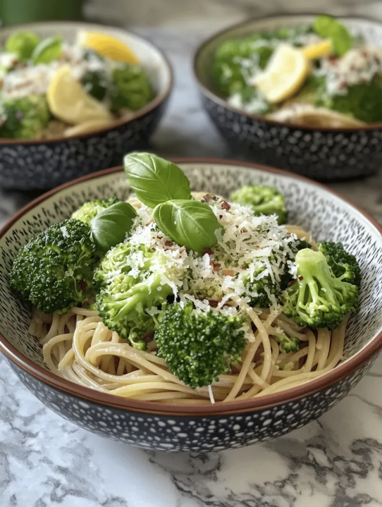 If you're looking for a meal that combines nutrition with flavor, Broccoli Bliss Pasta is your answer. This delightful dish not only satisfies your taste buds but also supports a healthy lifestyle. Packed with whole grains, fresh vegetables, and a medley of flavors, this pasta recipe is perfect for anyone seeking a wholesome meal option.