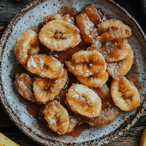 Fried bananas are a delightful dessert option that brings a sense of comfort and indulgence to any meal. This simple yet mouthwatering treat has won hearts across the globe, appealing to all ages with its warm, sweet flavors and satisfying textures. Whether enjoyed as a quick snack or served as a decadent dessert at a dinner party, fried bananas offer a unique blend of simplicity and sophistication.