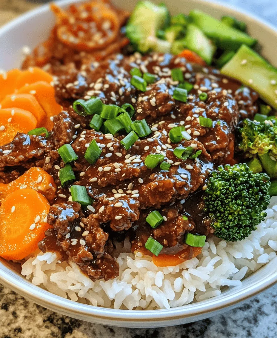 Korean cuisine has captured the hearts and palates of food lovers around the globe, owing to its bold flavors, vibrant colors, and nutritious ingredients. Among the array of delightful dishes, the Korean Ground Beef Bowl stands out as a quick, delicious, and satisfying meal that perfectly encapsulates the essence of Korean cooking. With its harmonious blend of protein, vegetables, and carbohydrates, this dish is not only flavorful but also a wholesome option for busy weeknights when time is of the essence.