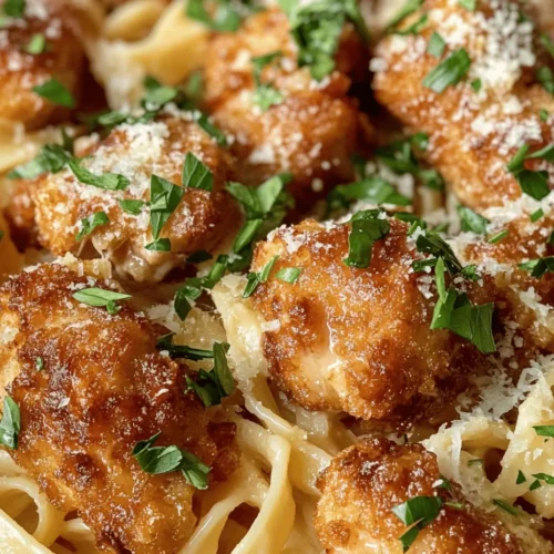 In a world where time is often in short supply, finding a dish that is both quick to prepare and utterly delicious can feel like a culinary victory. Enter Garlic Butter Chicken Bites paired with Savory Creamy Parmesan Pasta—a recipe that encapsulates the essence of comfort food while delivering on flavor and ease. This dish is not just a meal; it's a delightful experience, perfect for families looking to enjoy a satisfying dinner without spending hours in the kitchen.