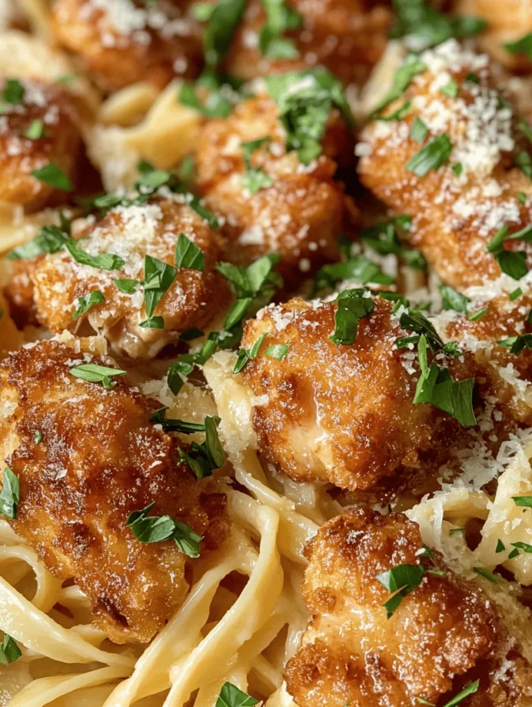 In a world where time is often in short supply, finding a dish that is both quick to prepare and utterly delicious can feel like a culinary victory. Enter Garlic Butter Chicken Bites paired with Savory Creamy Parmesan Pasta—a recipe that encapsulates the essence of comfort food while delivering on flavor and ease. This dish is not just a meal; it's a delightful experience, perfect for families looking to enjoy a satisfying dinner without spending hours in the kitchen.