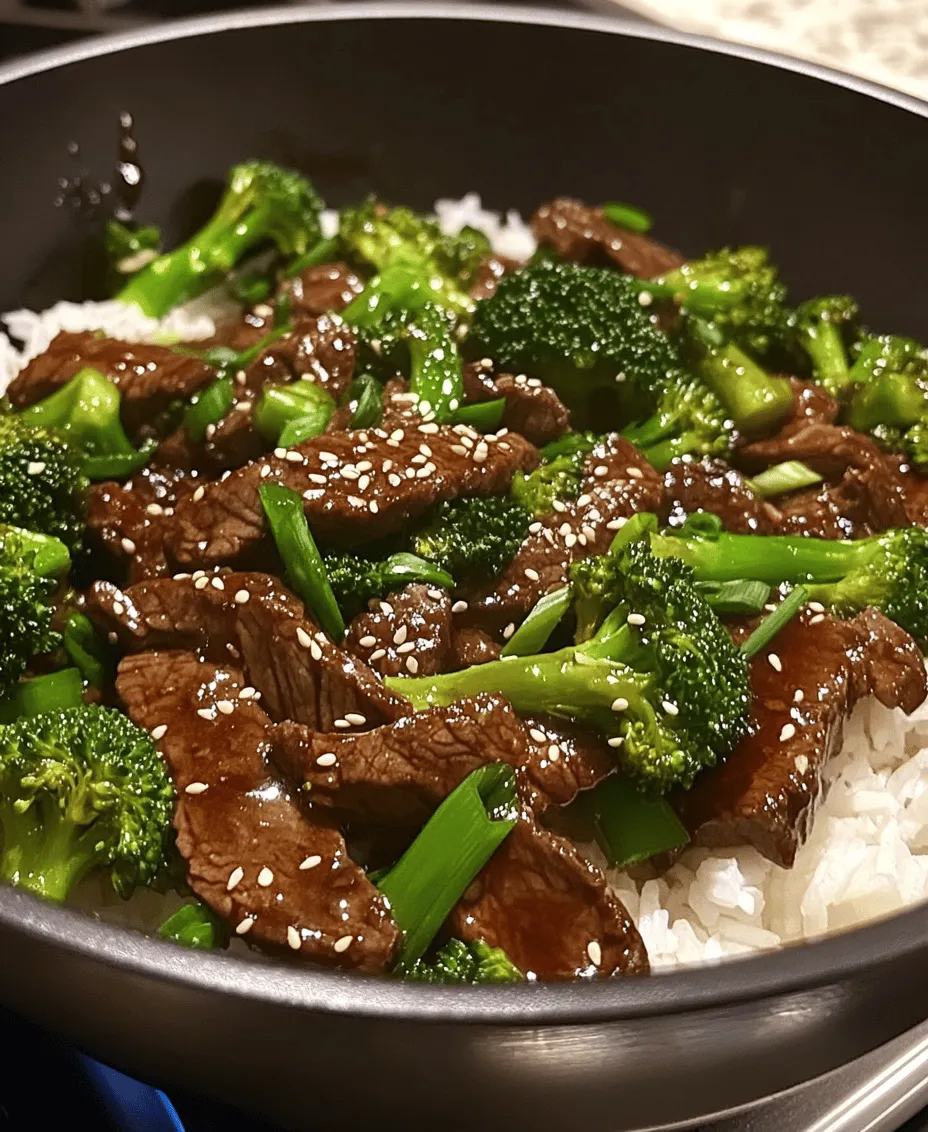 Sizzling Beef and Broccoli Stir-Fry is a beloved dish that features prominently in Chinese cuisine and has won hearts worldwide. This dish is not just a staple in Chinese restaurants but has also become a favorite among home cooks for its vibrant flavors and quick preparation. The combination of tender beef with crisp broccoli, all enveloped in a savory sauce, creates a delightful culinary experience that is both satisfying and delicious.