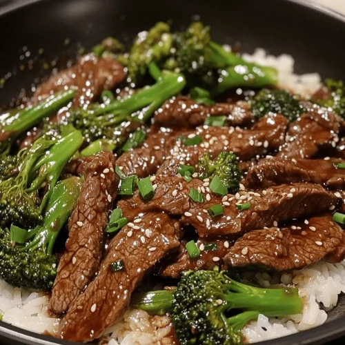 Sizzling Beef and Broccoli Stir-Fry is a beloved dish that features prominently in Chinese cuisine and has won hearts worldwide. This dish is not just a staple in Chinese restaurants but has also become a favorite among home cooks for its vibrant flavors and quick preparation. The combination of tender beef with crisp broccoli, all enveloped in a savory sauce, creates a delightful culinary experience that is both satisfying and delicious.