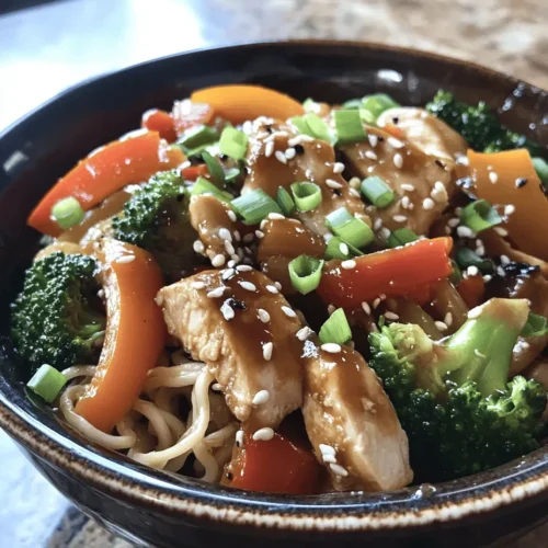 Ramen dishes have captivated the culinary world for decades, evolving from humble Japanese street food to a beloved staple in kitchens worldwide. Known for their comforting and satisfying qualities, ramen noodles are not just limited to brothy soups; they also lend themselves beautifully to stir-fries, allowing for a quick, flavorful meal that can be made in under 30 minutes. This article presents a delightful recipe for Quick Chicken Ramen Stir Fry, a dish that combines tender chicken, vibrant vegetables, and savory sauces, all tossed with instant ramen noodles for a hearty meal that pleases both the palate and the body.