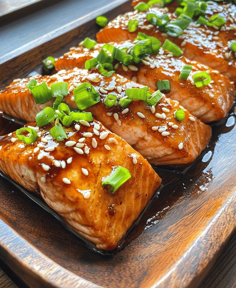 Crispy Honey Garlic Salmon Bites are a culinary triumph that combines a medley of flavors in each delicious morsel. This dish is perfect for those who appreciate the delicate taste of salmon enriched by a sweet, sticky glaze that leaves you craving more. The marriage of honey's sweetness, the umami essence of soy sauce, and the aromatic notes of garlic and ginger creates a symphony of flavors that tantalizes the palate.