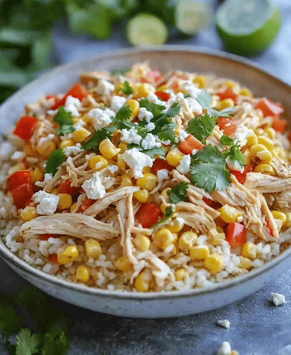 In the fast-paced world we live in today, finding time to prepare a nutritious and satisfying meal can be a daunting challenge. Enter the Easy Street Corn Chicken Rice Bowl—a delightful dish that combines convenience, flavor, and wholesome ingredients into one enticing package. This recipe is not only a feast for the taste buds but also a visual delight, showcasing vibrant colors and textures that make it perfect for any dining occasion. Whether you’re looking for a quick weeknight dinner, a nutritious meal prep option for busy days, or a crowd-pleaser for casual gatherings, this rice bowl checks all the boxes.