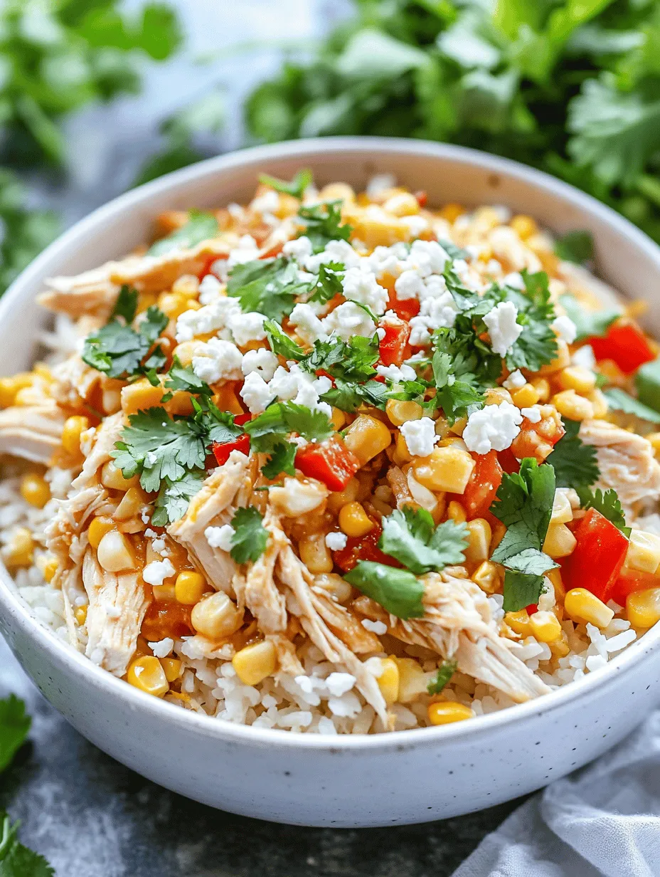 In the fast-paced world we live in today, finding time to prepare a nutritious and satisfying meal can be a daunting challenge. Enter the Easy Street Corn Chicken Rice Bowl—a delightful dish that combines convenience, flavor, and wholesome ingredients into one enticing package. This recipe is not only a feast for the taste buds but also a visual delight, showcasing vibrant colors and textures that make it perfect for any dining occasion. Whether you’re looking for a quick weeknight dinner, a nutritious meal prep option for busy days, or a crowd-pleaser for casual gatherings, this rice bowl checks all the boxes.