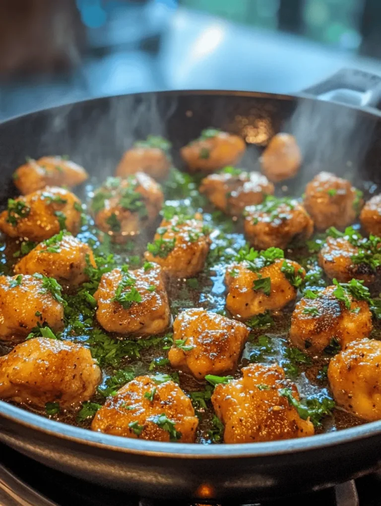 When it comes to cooking, the quality and selection of ingredients play a crucial role in determining the overall taste and healthfulness of a dish. For Garlic Butter Chicken Bites, you'll need the following essential ingredients: