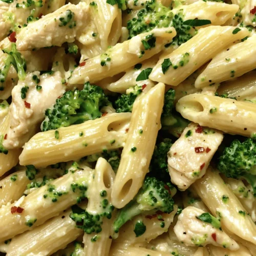 When it comes to comfort food, few dishes can compete with the allure of creamy pasta. The rich, velvety texture combined with hearty ingredients makes creamy pasta dishes a favorite among families and culinary enthusiasts alike. One such delectable dish is Creamy Broccoli and Chicken Penne, a meal that perfectly balances rich flavors and vibrant textures. This recipe is ideal for family gatherings, weeknight dinners, or any occasion that calls for a comforting yet satisfying meal.