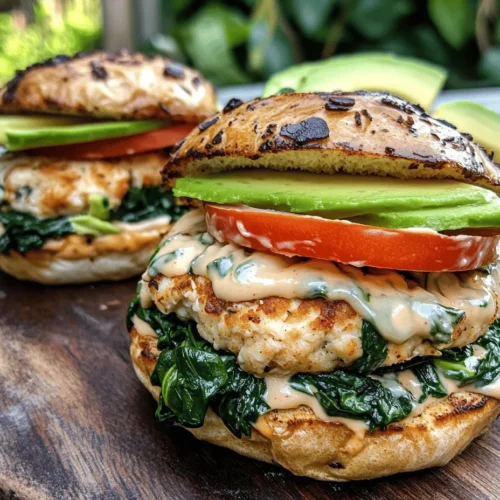 In recent years, chicken burgers have surged in popularity as a delicious and healthier alternative to traditional beef burgers. The appeal of these poultry patties lies not only in their leaner profile but also in their versatility, allowing for a multitude of flavors and ingredients that can cater to various dietary preferences. One standout recipe that embodies this trend is the Savory White Cheddar and Spinach Chicken Burgers. These burgers not only tantalize your taste buds but also pack a nutritional punch, making them an excellent choice for anyone looking to enjoy a hearty meal without the heaviness of beef.