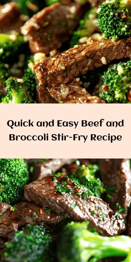 Indulge in this flavorful Savory Beef & Broccoli Delight that’s ready in just 35 minutes! Featuring tender flank steak and bright broccoli florets, this dish is packed with savory goodness thanks to garlic, ginger, and a rich sauce made with soy and oyster sauces. Perfectly served over jasmine rice or noodles, it's an easy meal for any night of the week. Your family will love the delicious blend of flavors and textures in every bite!
