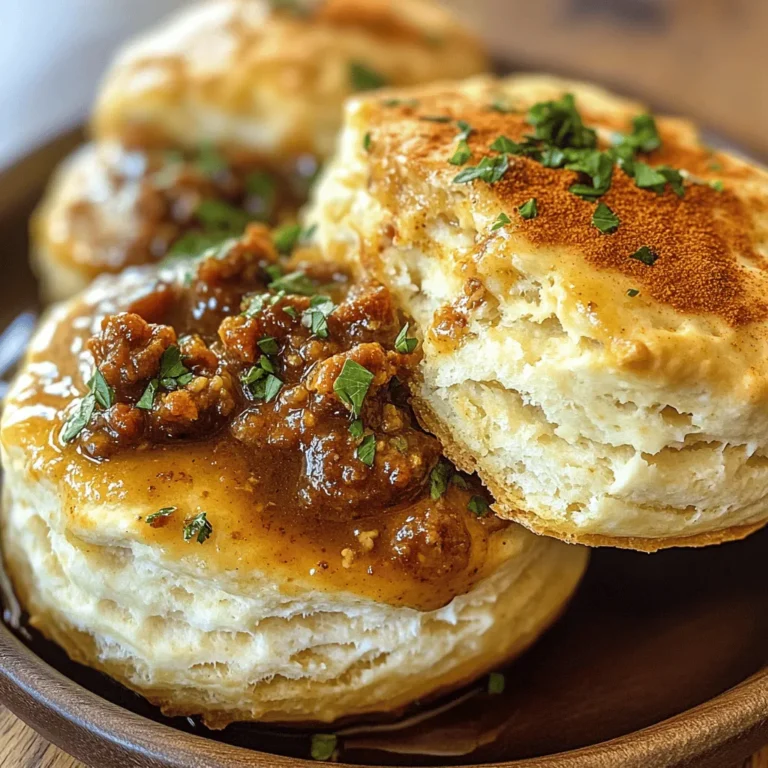 Southern cooking is a culinary tradition that encompasses warmth, hospitality, and comfort. At the heart of this beloved cuisine lies the iconic dish of biscuits and gravy, a staple that has graced breakfast tables across the southern United States for generations. This dish captures the essence of comfort food with its combination of fluffy, buttery biscuits paired with a rich, spicy chorizo gravy. It’s a meal that not only fills the stomach but also warms the heart, making it a favorite for both seasoned cooks and those just beginning their culinary journey.