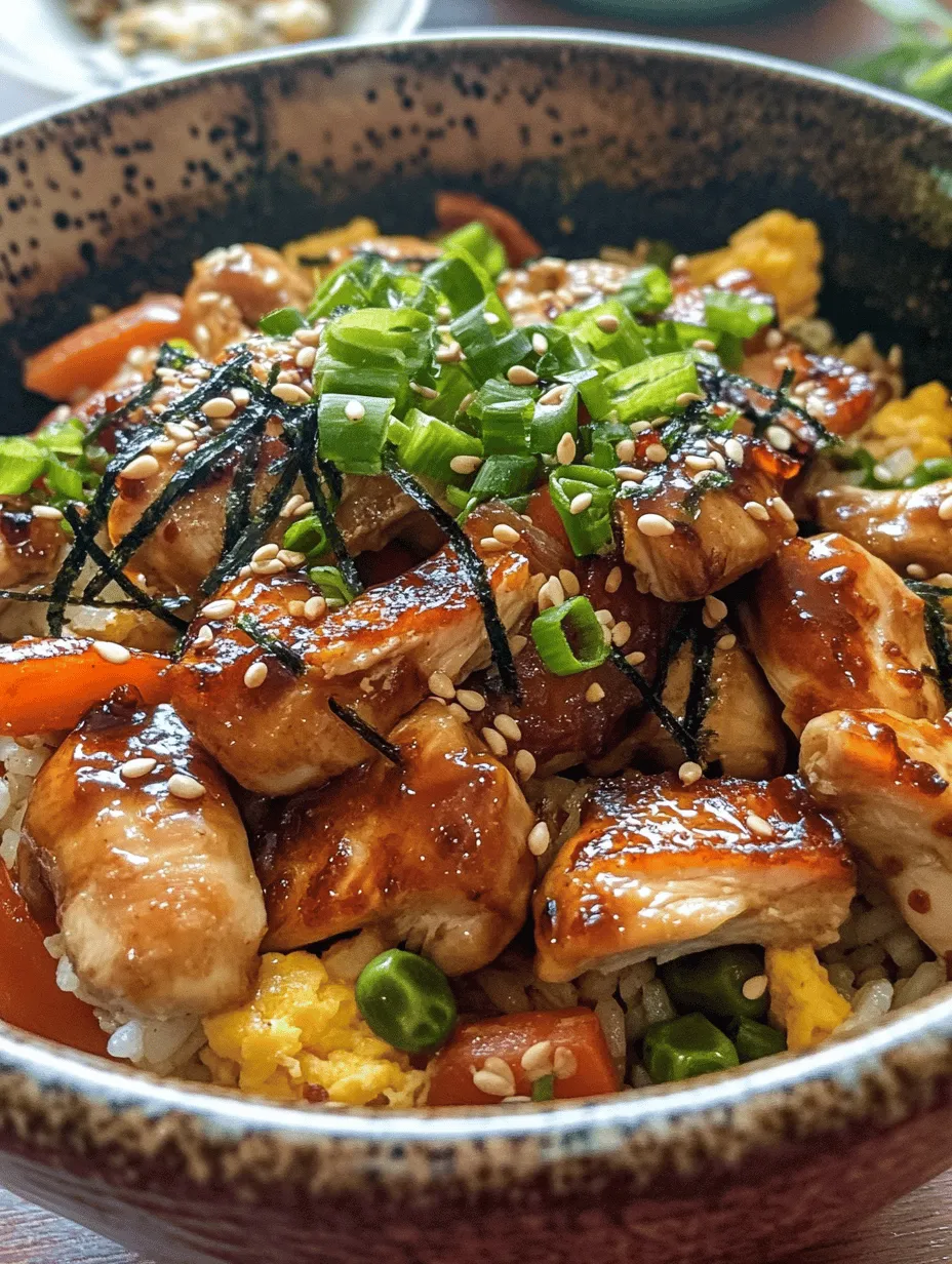 When it comes to comfort food, few dishes can match the satisfaction of a hearty plate of fried rice. Now, imagine taking that classic comfort food and infusing it with the rich, smoky flavors of Japanese BBQ. Enter the Savory Japanese BBQ Chicken Fried Rice Extravaganza—a delightful fusion that combines the best of both worlds. This recipe offers a unique twist that is sure to tantalize the taste buds, making it a perfect choice for busy weeknight dinners or meal prep days.