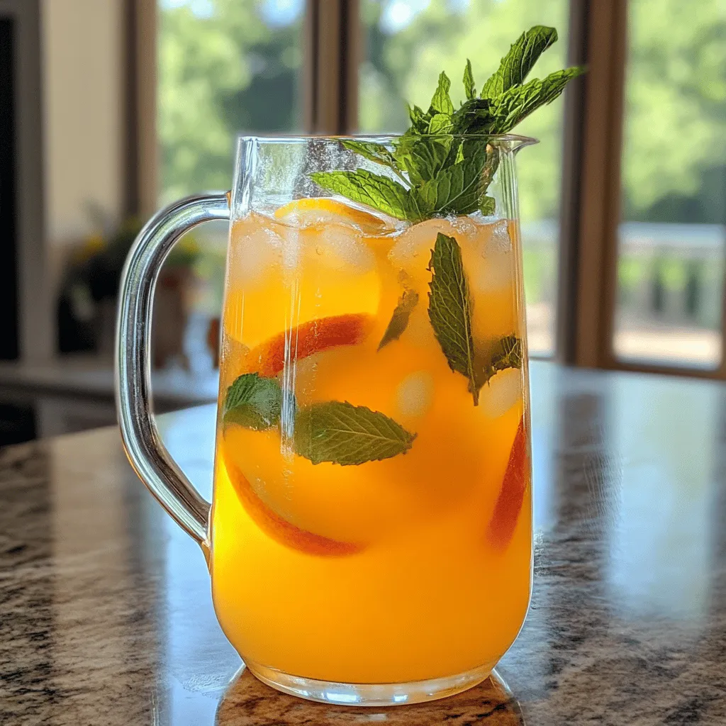 To craft the perfect refreshing peach lemonade, it's essential to understand the key ingredients and their roles in the recipe. Each component contributes to the overall flavor, texture, and nutritional value of the drink.