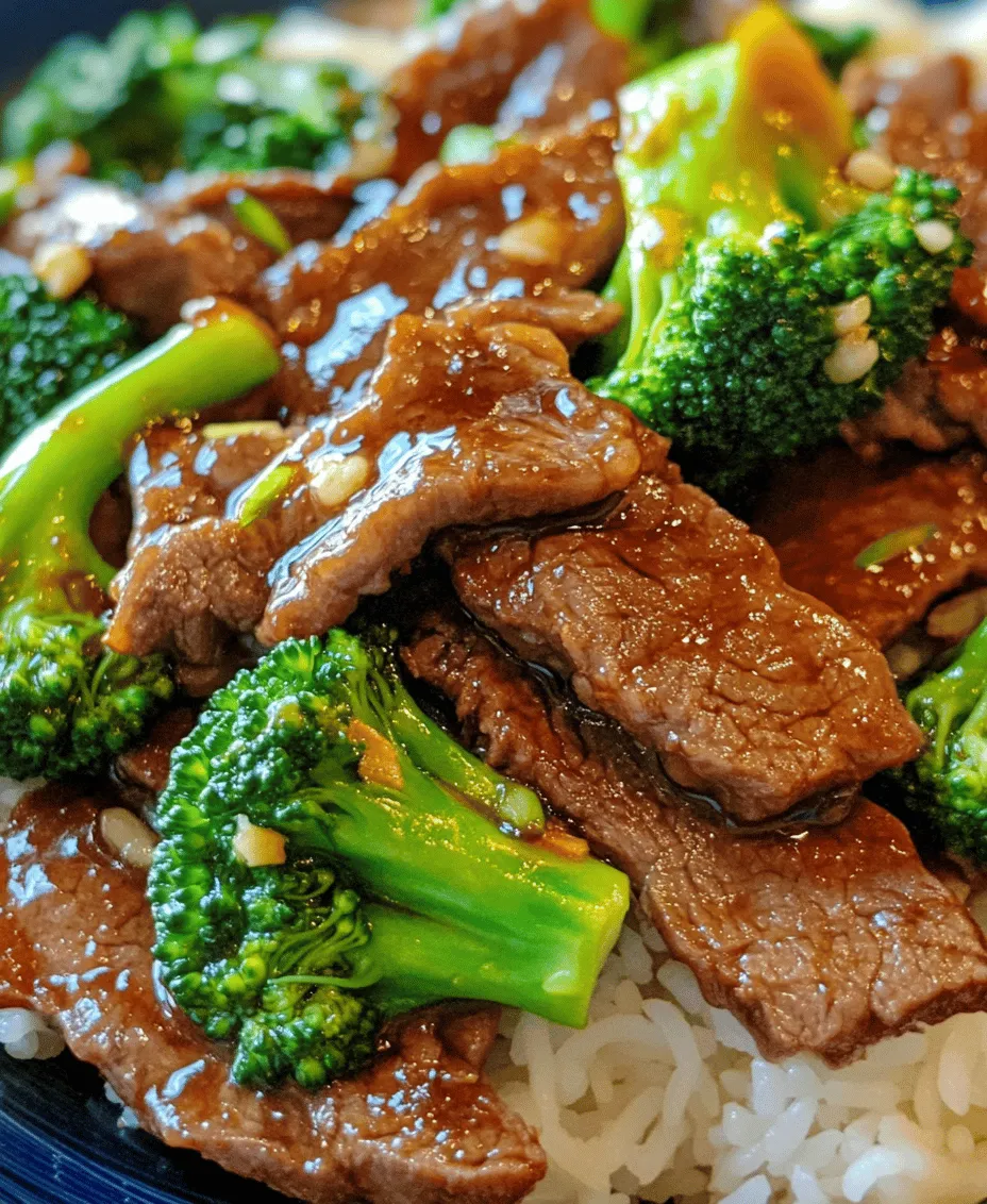 Sizzling Chinese Beef and Broccoli Delight is a culinary masterpiece that captures the essence of Chinese cuisine in every bite. This delectable dish showcases tender strips of beef paired with vibrant, crunchy broccoli, all enveloped in a savory sauce that tantalizes the taste buds. Originating from Chinese-American restaurants, Beef and Broccoli has gained immense popularity not only for its delicious flavor but also for its nutritional benefits.