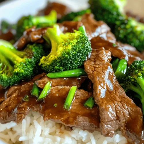 Sizzling Chinese Beef and Broccoli Delight is a culinary masterpiece that captures the essence of Chinese cuisine in every bite. This delectable dish showcases tender strips of beef paired with vibrant, crunchy broccoli, all enveloped in a savory sauce that tantalizes the taste buds. Originating from Chinese-American restaurants, Beef and Broccoli has gained immense popularity not only for its delicious flavor but also for its nutritional benefits.
