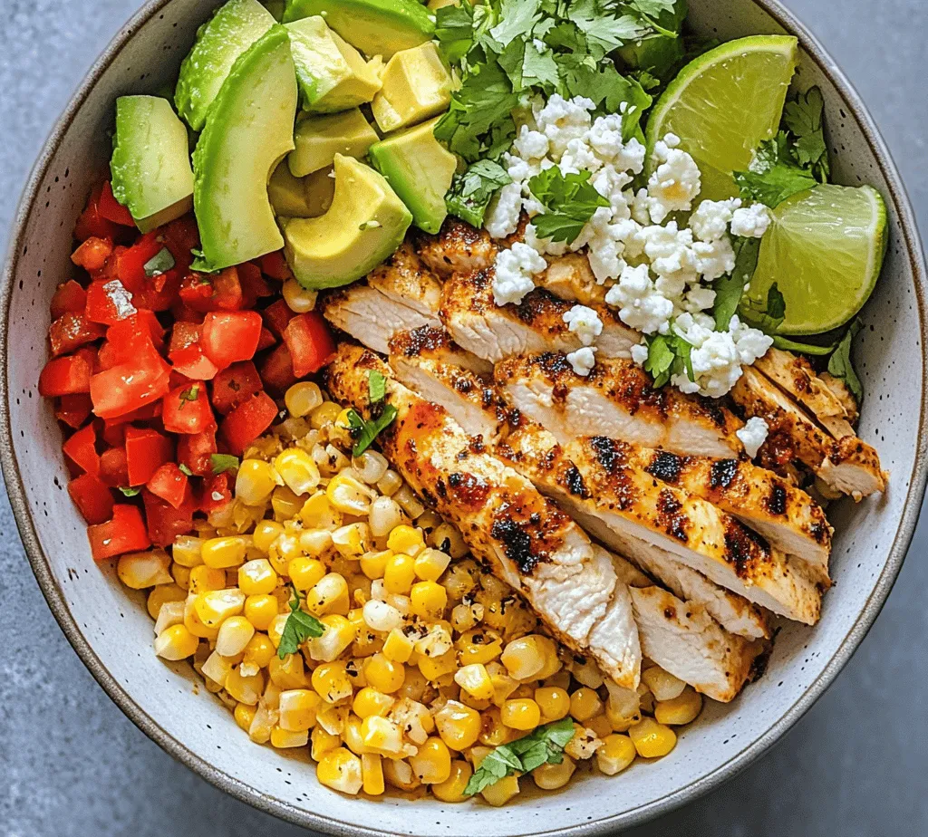 The Street Corn Chicken Rice Bowl is a vibrant and nourishing meal that combines the best of multiple culinary worlds. With a delightful blend of flavors and textures, this dish brings together the sweet crunch of grilled corn, the hearty satisfaction of grilled chicken, and a medley of fresh vegetables, creating a colorful feast for both the eyes and palate. As we navigate the ever-evolving landscape of food trends, rice bowls have surged in popularity, celebrated for their versatility and the ability to incorporate wholesome ingredients. The Street Corn Chicken Rice Bowl fits seamlessly into this trend, making it an ideal choice for family dinners or meal prep for the week ahead.