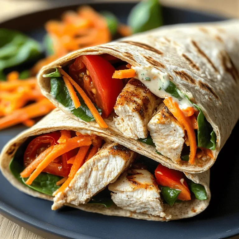 In the quest for quick, healthy meals that don’t skimp on flavor, Healthy Grilled Chicken Ranch Wraps stand out as a delicious and satisfying option. These wraps are perfect for lunch, dinner, or even a hearty snack, appealing to health-conscious individuals and families alike. With their combination of tender grilled chicken, fresh vegetables, and a tangy ranch dressing, these wraps are not only easy to prepare but also packed with nutrients that support a healthy lifestyle.