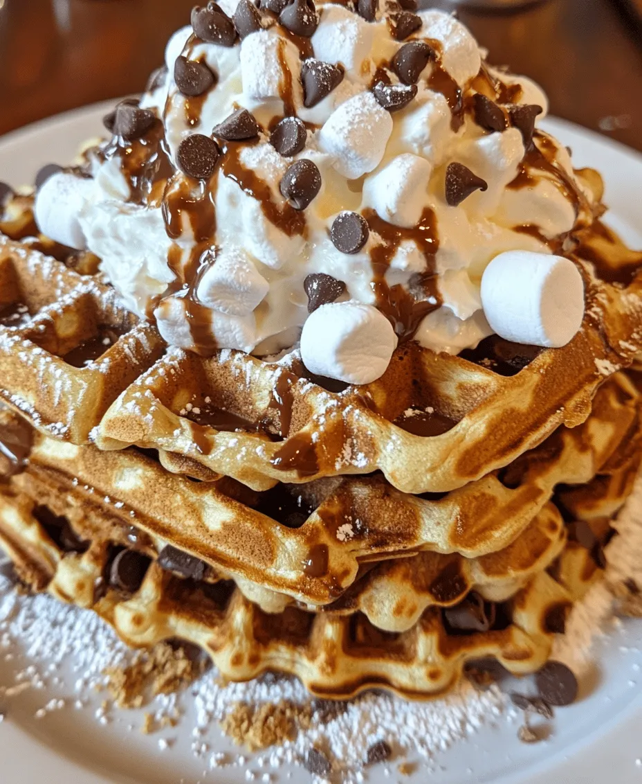 Indulging in a delightful breakfast doesn't have to be a complicated affair. Enter the indulgent s’mores waffles—a perfect fusion of crispy waffle goodness, gooey marshmallows, and rich chocolate, all topped with a sprinkle of crushed graham crackers. This article will guide you through the easy steps to create this delectable treat, offering a unique twist on the classic campfire favorite. Whether you're hosting a brunch, enjoying a cozy family breakfast, or treating yourself, these waffles are sure to impress.