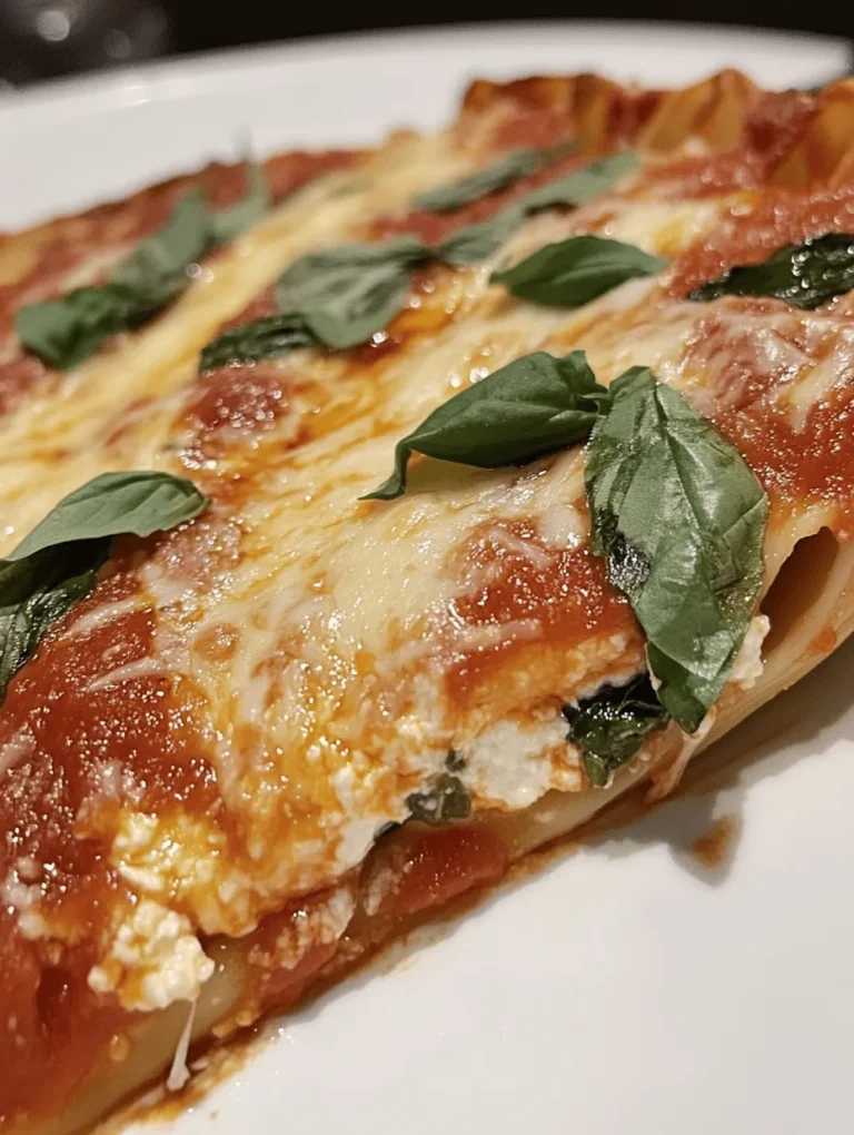 When it comes to comforting meals that bring family and friends together, few dishes can rival the warmth and satisfaction of *Easy Spinach and Ricotta Stuffed Shells*. This delightful vegetarian dish is not only a feast for the eyes but also a celebration of flavors and textures that appeal to both adults and children alike. The combination of creamy ricotta and fresh spinach, nestled in tender jumbo pasta shells and topped with a rich marinara sauce, creates a symphony of taste that feels indulgent yet wholesome.