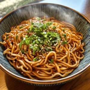 Noodles hold a cherished place in cuisines around the world, from the comforting bowls of Italian pasta to the intricate dishes of Asian stir-fries. Their versatility and endless combinations make them a favorite for home cooks and professional chefs alike. Among the myriad of noodle dishes, Fiery Garlic Noodles stand out as a tantalizing option that marries bold flavors with a satisfying kick of heat. This dish is not only an explosion of taste but also a celebration of simplicity, making it accessible for anyone looking to whip up an exciting meal with minimal fuss.