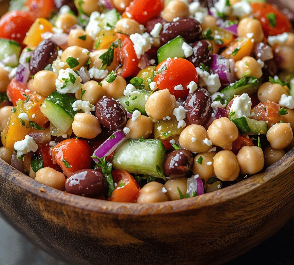 Mediterranean cuisine is renowned for its vibrant flavors, fresh ingredients, and wholesome approach to food. The Mediterranean Bean Salad embodies these characteristics beautifully, offering a colorful medley of ingredients that not only tantalize the taste buds but also promote health and well-being. As plant-based meals gain popularity in today’s health-conscious society, this salad stands out as a perfect option for anyone looking to incorporate more vegetables and legumes into their diet.