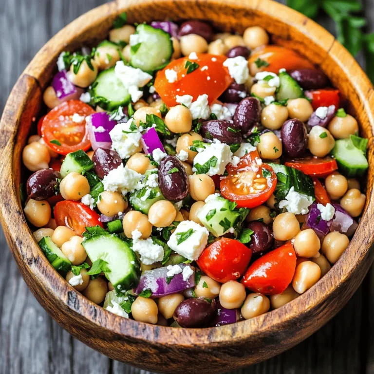 Mediterranean cuisine is renowned for its vibrant flavors, fresh ingredients, and wholesome approach to food. The Mediterranean Bean Salad embodies these characteristics beautifully, offering a colorful medley of ingredients that not only tantalize the taste buds but also promote health and well-being. As plant-based meals gain popularity in today’s health-conscious society, this salad stands out as a perfect option for anyone looking to incorporate more vegetables and legumes into their diet.