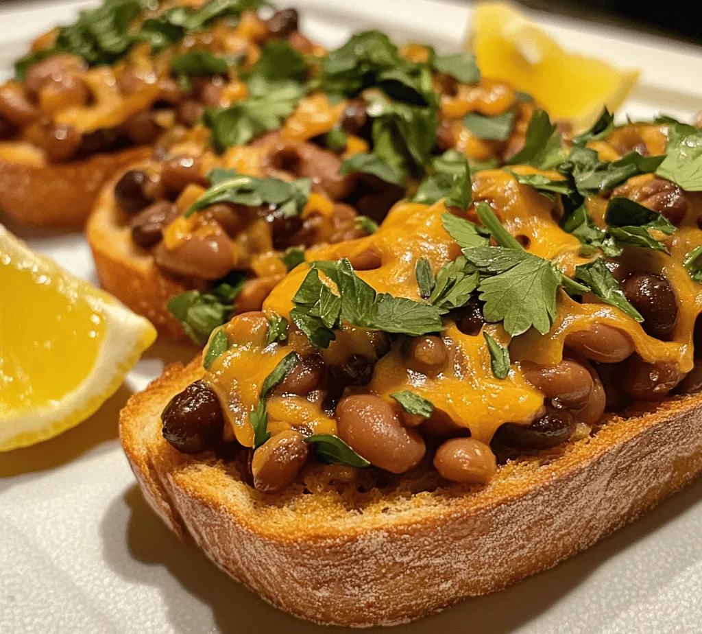 Cheesy Masala Beans on Toast is a delightful dish that beautifully marries flavors from Indian cuisine with a beloved Western classic. This fusion comfort food is not only satisfying but also incredibly versatile, making it a perfect meal option at any time of the day. Whether you are rushing through breakfast, enjoying a leisurely lunch, or looking for a quick dinner fix, this dish can cater to your needs effortlessly.