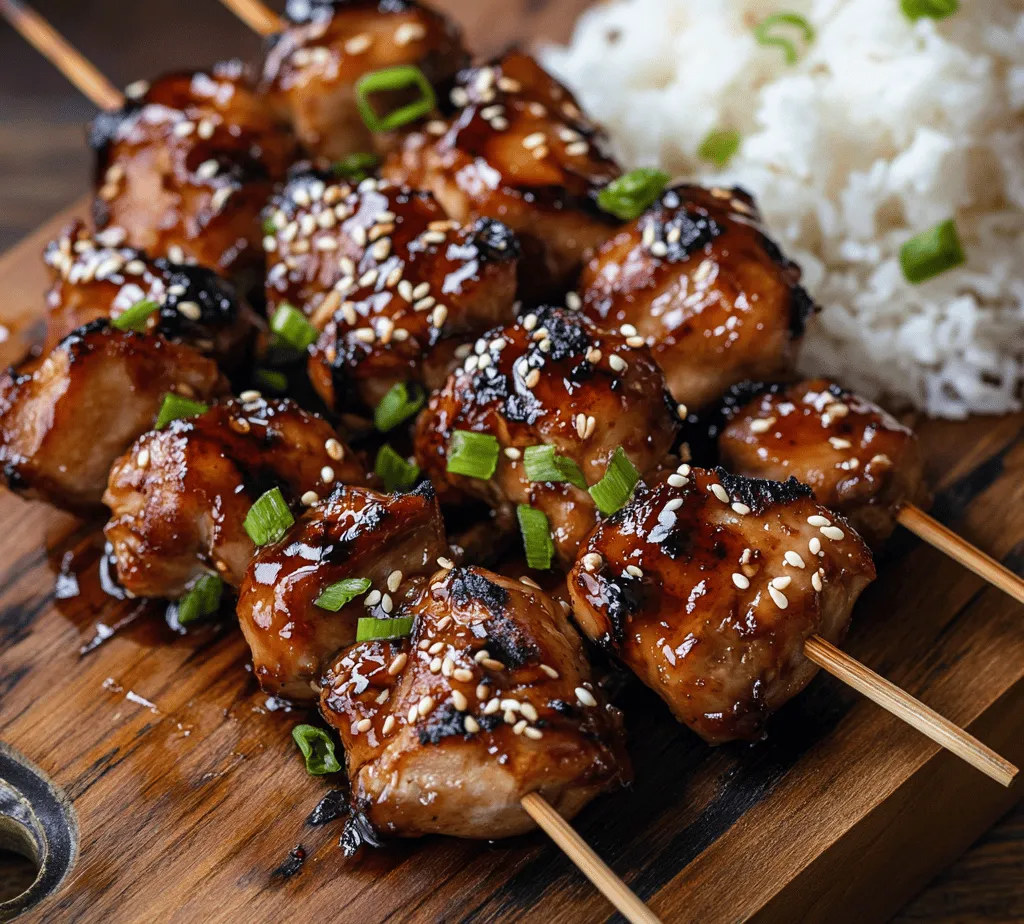 When it comes to flavorful and versatile dishes perfect for any occasion, Teriyaki Chicken Skewers stand out as a delicious favorite. Loved for their mouthwatering combination of sweet and savory notes, these skewers are ideal for everything from casual weeknight dinners to elaborate backyard barbecues. Their appeal lies not only in their tantalizing flavor but also in their ease of preparation, making them a go-to recipe for cooks of all skill levels. Whether you’re hosting a gathering or simply craving a satisfying meal, these skewers offer a delightful and fuss-free option that is sure to impress.