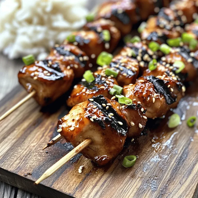 When it comes to flavorful and versatile dishes perfect for any occasion, Teriyaki Chicken Skewers stand out as a delicious favorite. Loved for their mouthwatering combination of sweet and savory notes, these skewers are ideal for everything from casual weeknight dinners to elaborate backyard barbecues. Their appeal lies not only in their tantalizing flavor but also in their ease of preparation, making them a go-to recipe for cooks of all skill levels. Whether you’re hosting a gathering or simply craving a satisfying meal, these skewers offer a delightful and fuss-free option that is sure to impress.