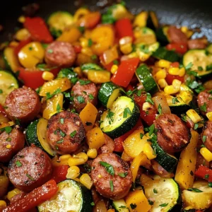 As the sun shines brighter and the days grow longer, summer calls for meals that celebrate the season's bounty. There's something inherently joyful about enjoying fresh, vibrant dishes that incorporate the essence of summer produce. One such dish that embodies this spirit is the Sizzling Summer Sausage & Veggie Skillet. This one-pan wonder combines savory Italian sausage with a colorful array of seasonal vegetables, making it a perfect choice for a quick weeknight dinner or a leisurely weekend gathering.