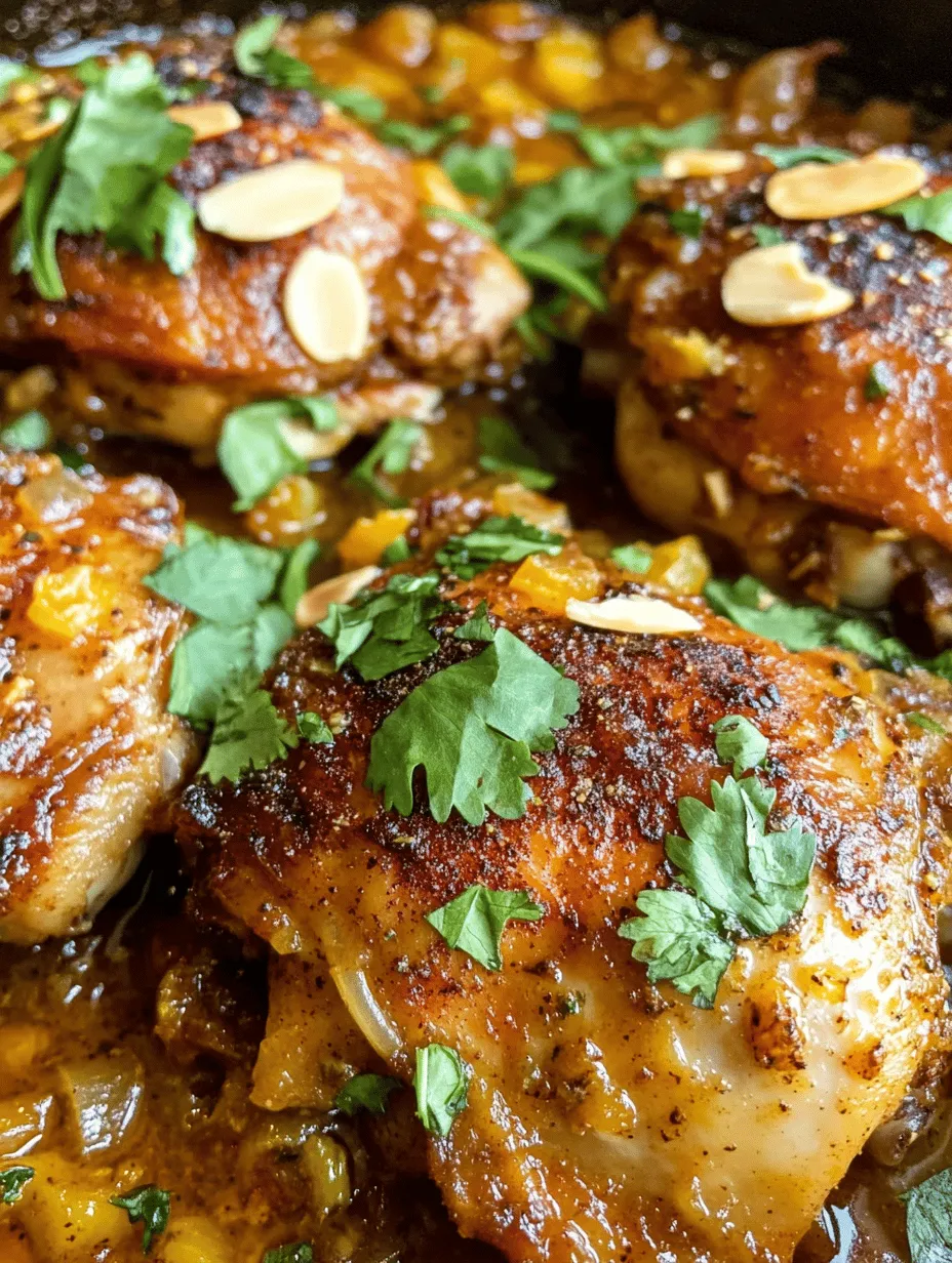 Moroccan cuisine is a vibrant tapestry of flavors and aromas, drawing from a rich cultural heritage that blends the influences of Berber, Arab, and Mediterranean culinary traditions. This North African culinary style is renowned for its use of aromatic spices, fresh ingredients, and the harmonious balance of sweet and savory elements. Among the standout dishes that exemplify this unique flavor profile is Moroccan Spiced Chicken. This dish features succulent chicken pieces marinated in a symphony of spices, creating a culinary experience that is both exotic and comforting.