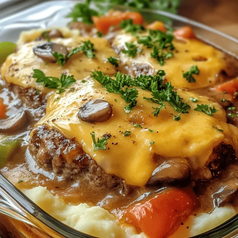 In today's fast-paced world, finding comfort food that is both satisfying and easy to prepare is essential. The Amish Hamburger Steak Bake is a classic dish that not only delivers on flavor but also brings a sense of nostalgia to the dinner table. This hearty recipe combines ground beef, savory vegetables, creamy mushroom soup, and luscious mashed potatoes, topped with melty cheddar cheese. Ideal for family dinners or gatherings, this dish is sure to become a beloved staple in your home.