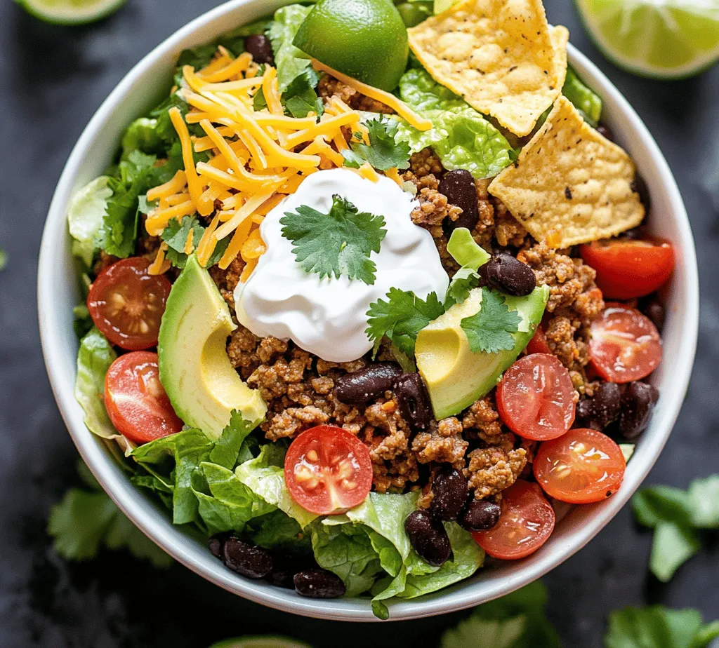 Turkey Taco Salad Bowls are not just a meal; they're an experience. Combining the rich, vibrant flavors of Mexican cuisine with the freshness of salad ingredients, these bowls have surged in popularity as health-conscious diners search for meals that are both nutritious and satisfying. In today’s fast-paced lifestyle, where convenience often trumps quality, finding a dish that balances health, flavor, and ease of preparation is more important than ever. Turkey Taco Salad Bowls fit this bill perfectly, offering a delicious way to enjoy a wholesome meal without spending hours in the kitchen.