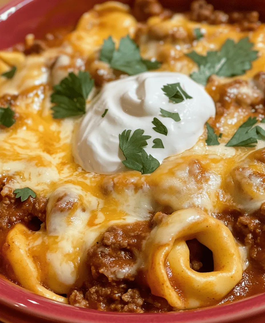 To create a delicious plate of Cheesy Beef Enchilada Tortellini, it’s essential to understand the role each ingredient plays in this delightful dish. Here’s a closer look at the key components that come together to create this culinary masterpiece.