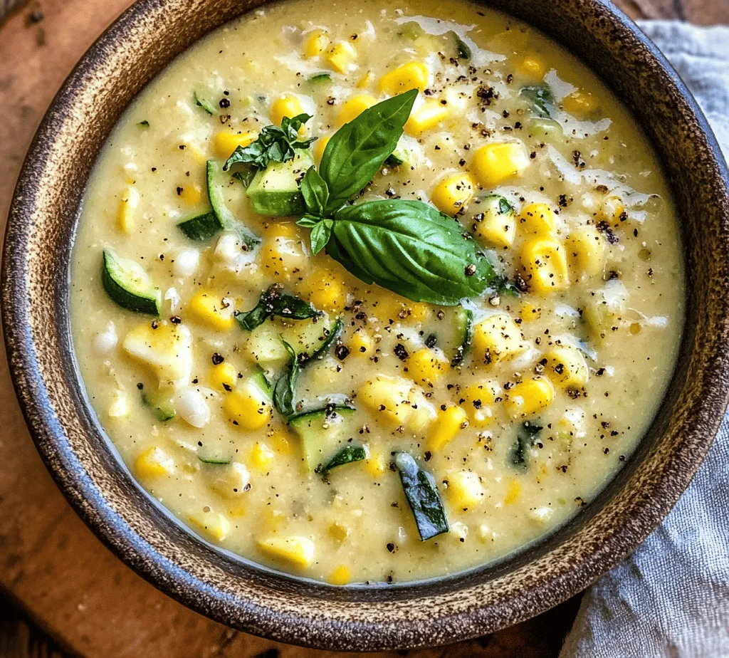 In the heart of summer, when gardens overflow with fresh produce, there’s nothing quite like a comforting bowl of chowder to celebrate the season. As the days grow longer and the sun shines brighter, the culinary world comes alive with vibrant flavors, and one dish that embodies this seasonal bounty is Creamy Summer Corn and Zucchini Chowder. This delightful recipe is not only a delicious way to enjoy the freshness of summer but also a wholesome and satisfying meal that can be enjoyed by the whole family.