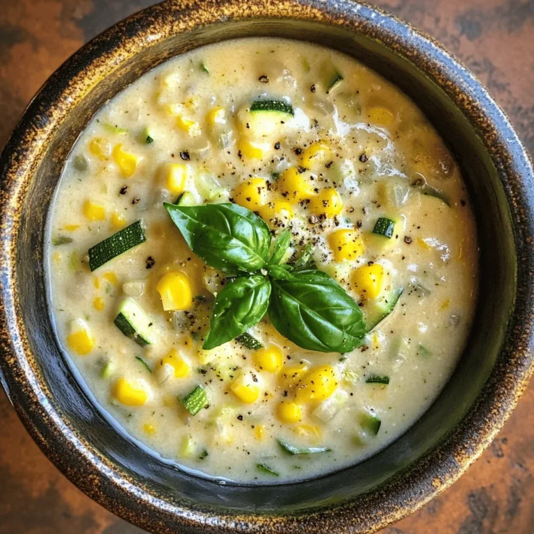 In the heart of summer, when gardens overflow with fresh produce, there’s nothing quite like a comforting bowl of chowder to celebrate the season. As the days grow longer and the sun shines brighter, the culinary world comes alive with vibrant flavors, and one dish that embodies this seasonal bounty is Creamy Summer Corn and Zucchini Chowder. This delightful recipe is not only a delicious way to enjoy the freshness of summer but also a wholesome and satisfying meal that can be enjoyed by the whole family.