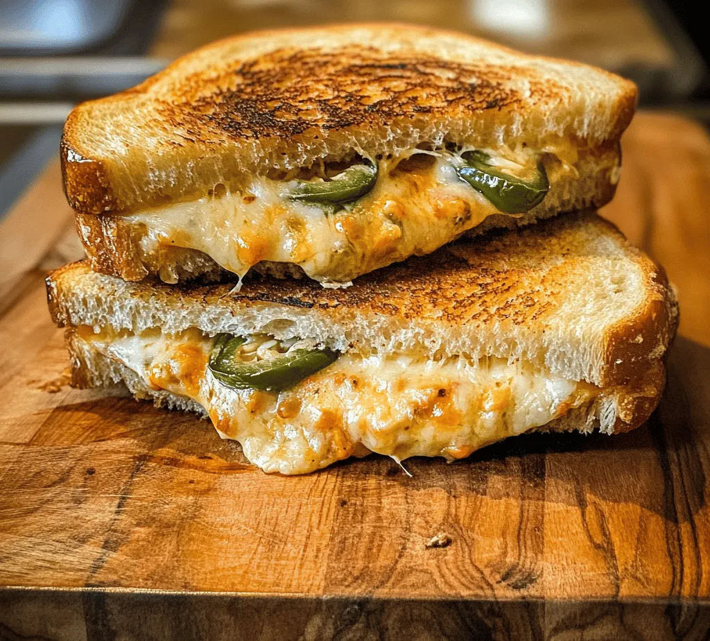 Grilled cheese sandwiches hold a special place in the hearts of many as a quintessential comfort food. The warm, melty cheese enveloped in golden, crispy bread evokes feelings of nostalgia and satisfaction, making it a go-to meal for children and adults alike. While the classic grilled cheese sandwich is beloved for its simplicity and rich flavors, there’s always room for creativity in the kitchen. Enter the Roasted Jalapeno Popper Grilled Cheese—a delectable twist on the traditional sandwich that brings a delightful kick of heat to your taste buds.