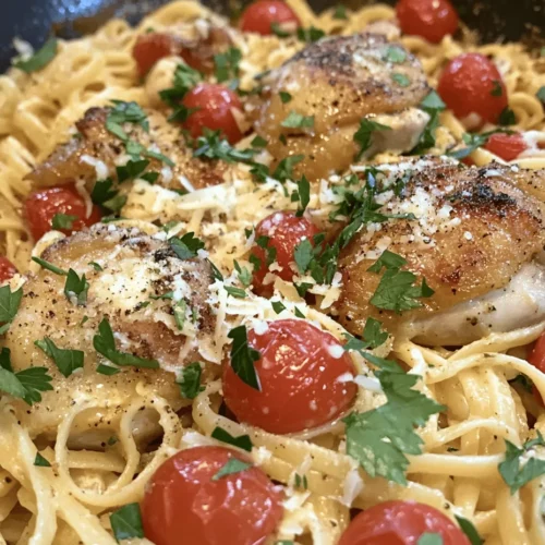 If you're looking for a comforting and flavorful dish that can be prepared in a flash, look no further than Cowboy Butter Chicken Linguine. This delightful recipe brings together the best of both worlds: the hearty satisfaction of chicken and pasta, paired with a rich, buttery sauce that is sure to tantalize your taste buds. Perfect for busy weeknights or cozy family dinners, this dish is designed to impress without demanding hours in the kitchen.